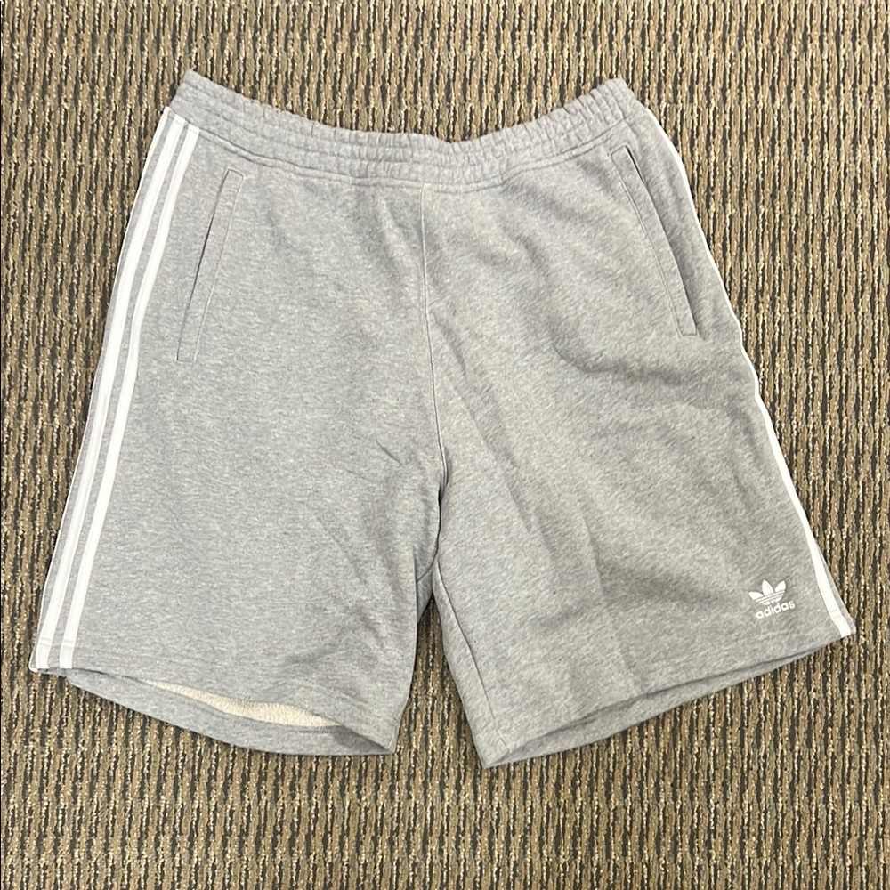 Adidas: Men's Gray Shorts